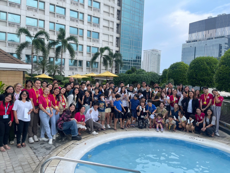 上質シティリゾートホテル校開催!セブ島英語漬け親子留学・ジュニアキャンプ