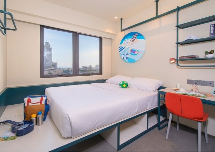 プレミアムホテル学生寮部屋